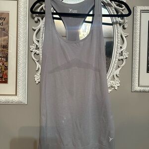Old Navy Active Go-Dry Gray Women's Racerback Tank Top